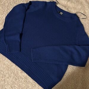 Royal Blue Knit Sweater